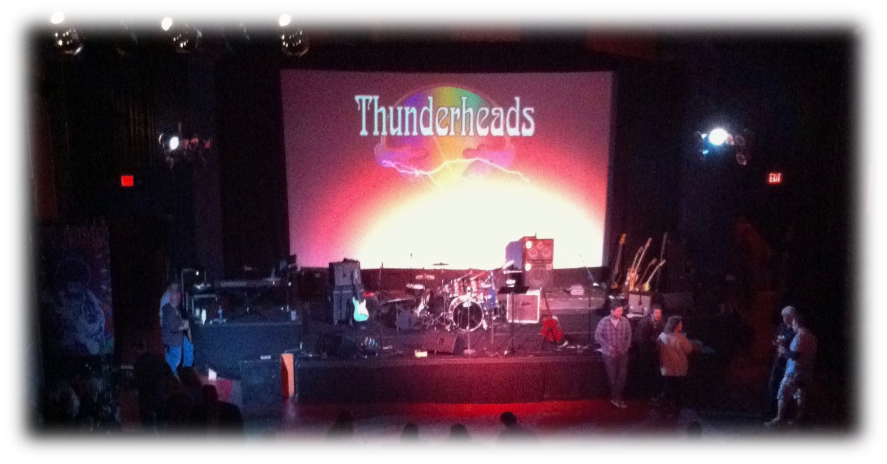 Thunderheads Stage Set